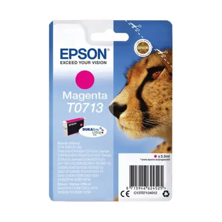 Tusz Epson T0713 do D-78/92/120,DX4000/4050/5000/5050 | 5,5ml | magenta