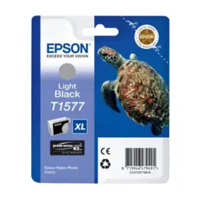 Tusz Epson T1577 do Stylus Photo R3000 | 25,9ml | light black