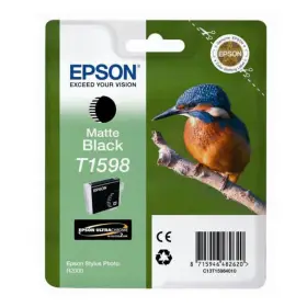 Tusz Epson T1598 do Stylus Photo R2000 | 17ml | matte black