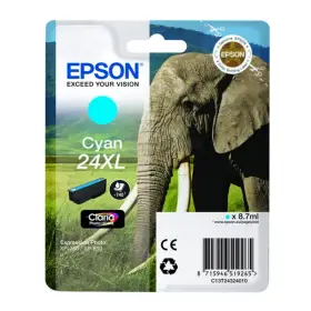 Tusz Epson T2432 XL do XP-750/850 | 8,7ml | cyan