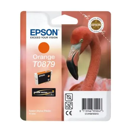 Tusz Epson T0879 do Stylus Photo R1900 | 11,4ml | orange