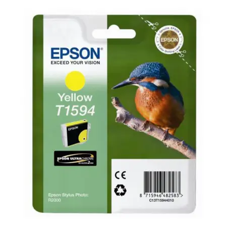 Tusz Epson T1594 do Stylus Photo R2000 | 17ml | yellow