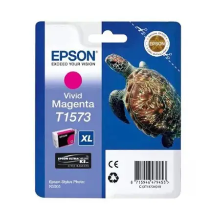 Tusz Epson T1573 do Stylus Photo R3000 | 25,9ml | magenta