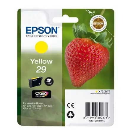 Tusz Epson T29 do XP-235/332/335/432 3,2 ml yellow