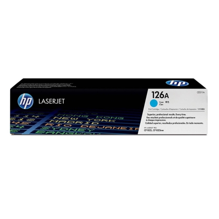 Toner HP 126A do Color LaserJet Pro CP1025, M175/275 | 1 000 str. | cyan-4507810