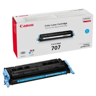 Toner Canon  CRG707C  do LBP-5000/5100 | 2 000 str.  |    cyan-4633696