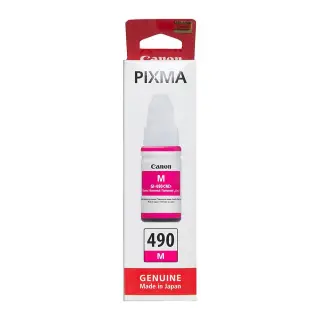 Tusz Canon GI-490 do Canon PIXMA G1400/G2400/G3400 | 70ml | magenta Tusz Canon GI-490 do Canon PIXMA G1400/G2400/G3400 | 70ml | magenta