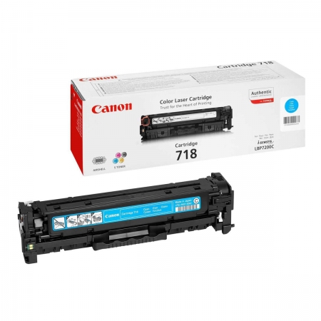 Toner Canon  CRG718C do  LBP-7200/7210/7660/7680 | 2 900 str. | cyan-4633721
