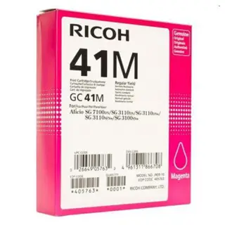 Tusz Ricoh do SG 3110DN/3110DNW GC 41M | 2 200 str. | magenta Tusz Ricoh do SG 3110DN/3110DNW GC 41M | 2 200 str. | magenta