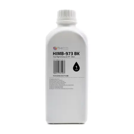 Butelka Black HP 1L Tusz Pigmentowy (Pigment) INK-MATE HIMB973