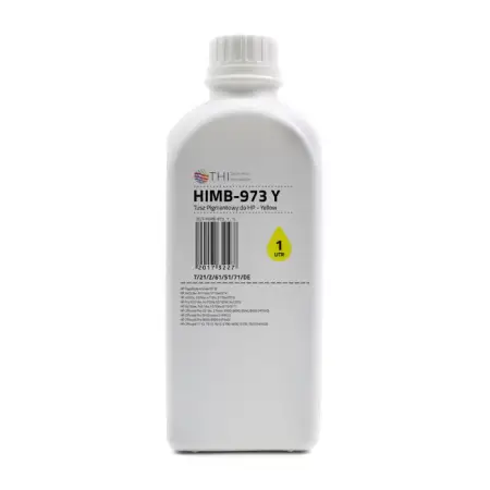 Butelka Yellow HP 1L Tusz Pigmentowy (Pigment) INK-MATE HIMB973