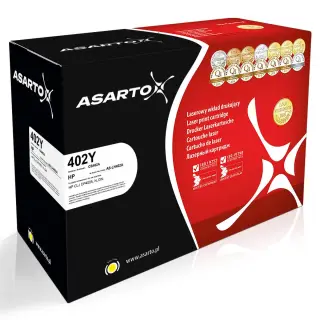 Toner Asarto do HP 402Y | CB402A | 7500 str. | yellow-5592222