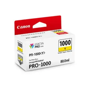 Tusz Canon PFI-1000 do iPF Pro-1000 | 80ml | yellow | 3365str