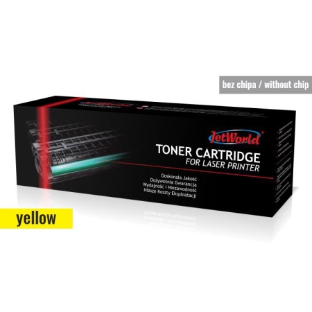Toner JetWorld zamiennik HP 415A W2032A LaserJet Color Pro M454, M479 2.1K Yellow  (toner bez chipa - należy przełożyć z