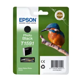 Tusz Epson T1591 do Stylus Photo R2000 | 17ml | photo black