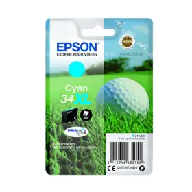 Tusz Epson 34 XL do WorkForce Pro WF-3720DWF/3725DW | 950 str. | 10,8ml | cyan