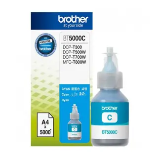Tusz Brother do DCP-T300/T500W/T700W, MFC-T800W | 5 000 str. | cyan Tusz Brother do DCP-T300/T500W/T700W, MFC-T800W | 5 000 str. | cyan