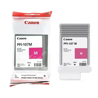 Tusz Canon PFI-107M do iPF670/680/685/770/780/785  | 130ml | magenta