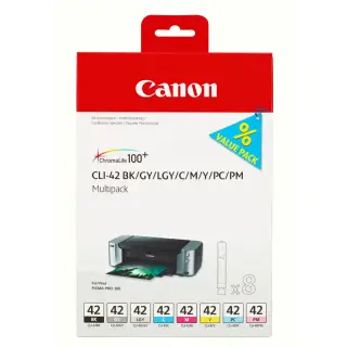CANON TUSZ CLI42  Pro-100 MultiPackCMYK 8
