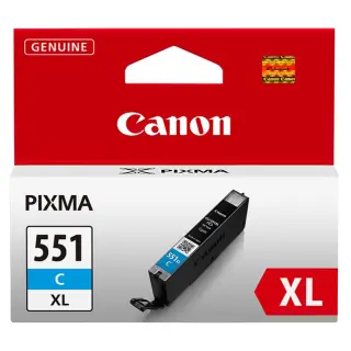 Tusz Canon CLI551C XL do  iP-7250, MG-5450/6350 | 11ml | cyan