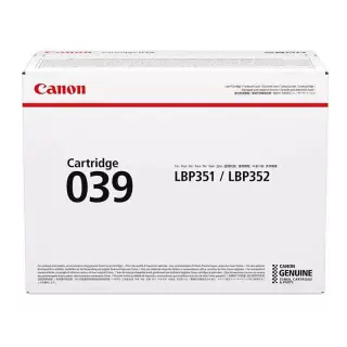Toner Canon CRG039  do imageCLASS/ i-SENSYS LBP351x/352x | 11000 str | black-5653290