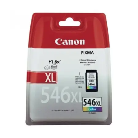 Tusz Canon CL546XL do MG2450/2550 | 13ml | CMY