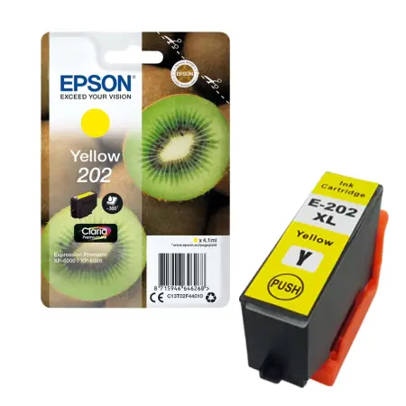 Tusz Epson 202 do XP-6000 | 300str. | 4,1 ml | yellow