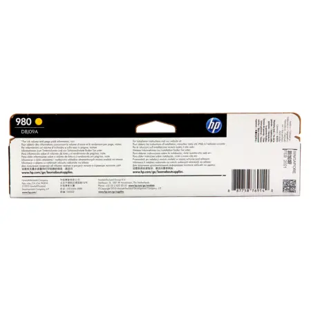 Tusz HP 980 do Officejet Enterprise X555/585 | 6 600 str. | yellow