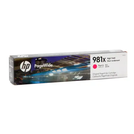 Tusz HP 981XL do PageWide Color 556dn | 10 000 str. | magenta