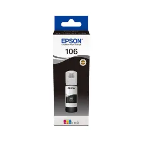 Oryginalny Tusz w butelce Photo Black Epson 106 (T00R1, C13T00R140)
