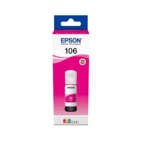 Oryginalny Tusz w butelce Magenta Epson 106 (T00R3, C13T00R340)