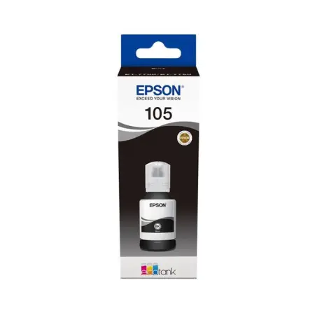 Oryginalny Tusz w butelce Black Epson 105B (T00Q1, C13T00Q140)