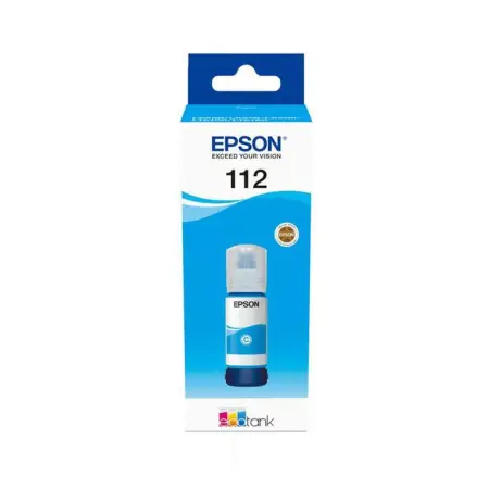 Oryginalny Tusz w butelce Cyan Epson 112 (T06C2, C13T06C24A