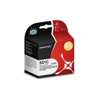 Tusz Asarto do Canon 551C | 6444B001 | 720 str. | cyan