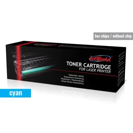 Toner Jetworld zamiennik HP 219X W2191X Color LaserJet Pro 3202, 3302 2.5K Cyan (toner bez chipa - należy przełożyć z kasety OEM A lub X - zapoznaj si